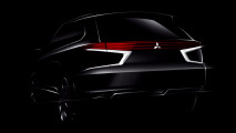 Mitsubishi Outlander PHEV Concept-S, i primi teaser