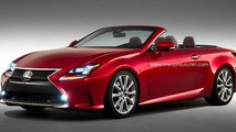 Lexus RC Convertible artist rendering