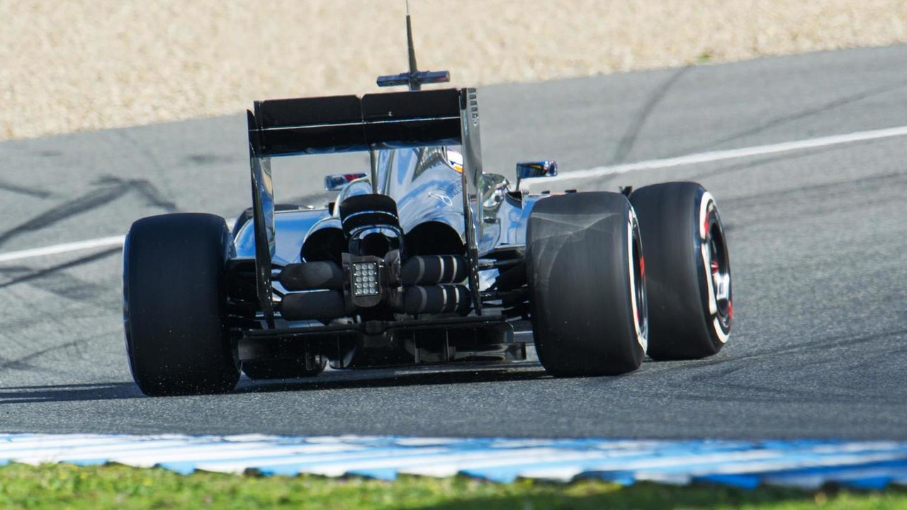 Mclaren Mp4 29 Rear Suspension Blockers Detail 29 01 2014 Formula One Testing Jerez Spain 756508