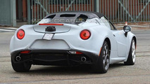 Alfa Romeo 4C Spider spy photo
