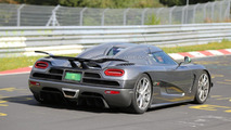 2015 Koenigsegg Agera R development car spied on Nürburgring