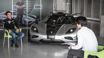 Koenigsegg One:1 sur le circuit de Suzuka