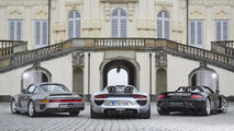 Porsche 918 Spyder, Carrera GT, 959