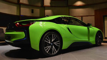 BMW i8 Lime Green