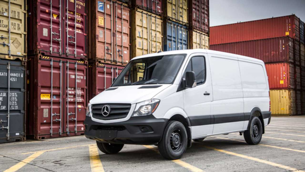 Mercedes Sprinter Worker, l'americano
