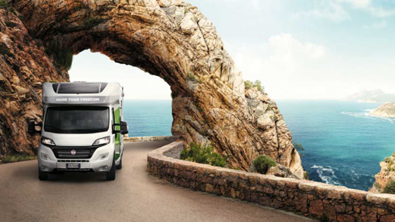 Fiat Ducato al Giubileo dei camperisti