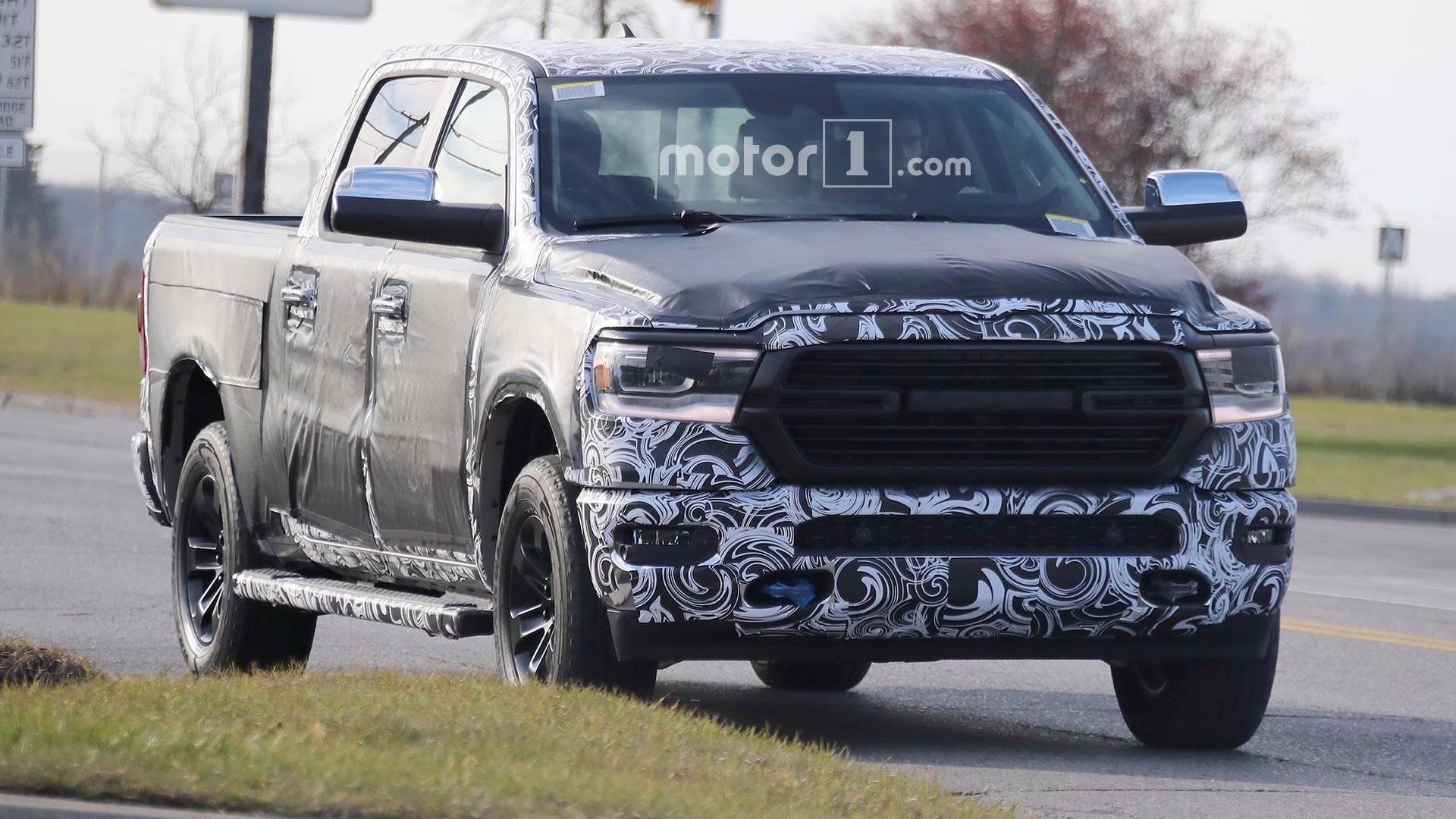 Next Gen Ram 1500 Spied Testing In Less Camouflage