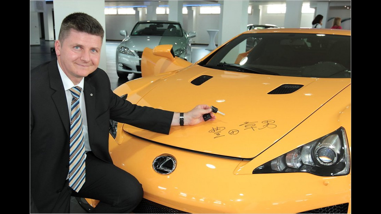 Signiert vom Toyota-CEO