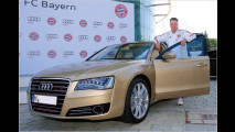 Bayern-Stars fahren Audi