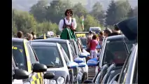 Gedrängel im Smart