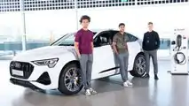 Audi elektrifiziert den FC Bayern München 