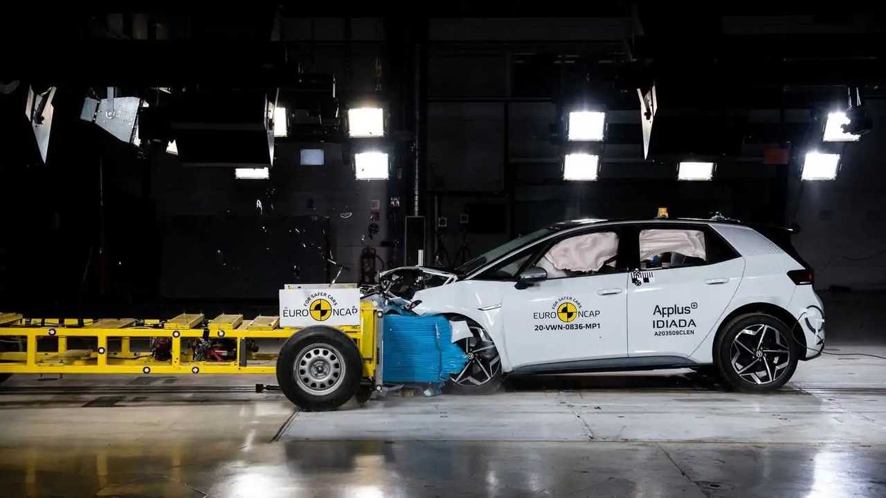 Testes de colisão e segurança Euro NCAP da Volkswagen ID.3 2020