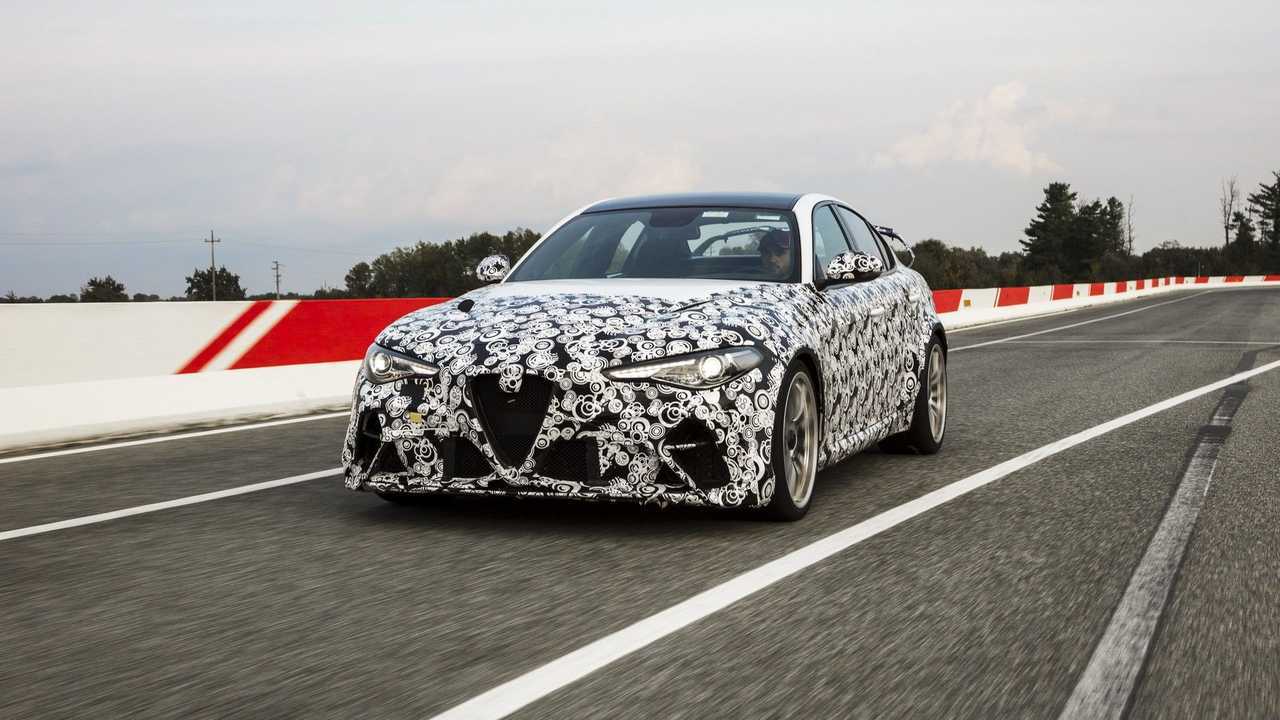 Alfa Romeo Giulia GTA test