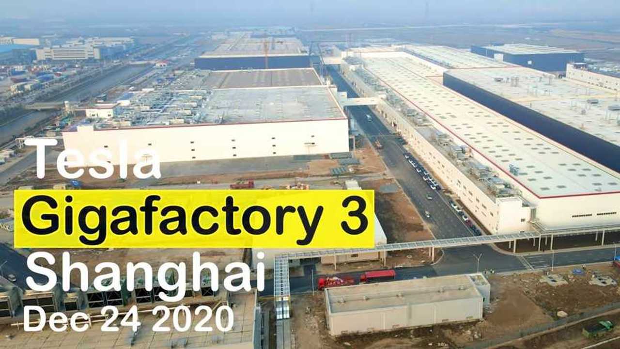 Tesla Giga Shanghai - December 24, 2020 (source: Jason Yang)
