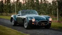 1965 Shelby 427 Cobra Roadster CSX3178 Carroll Shelby's Personal Car Three Quarters Headlights On