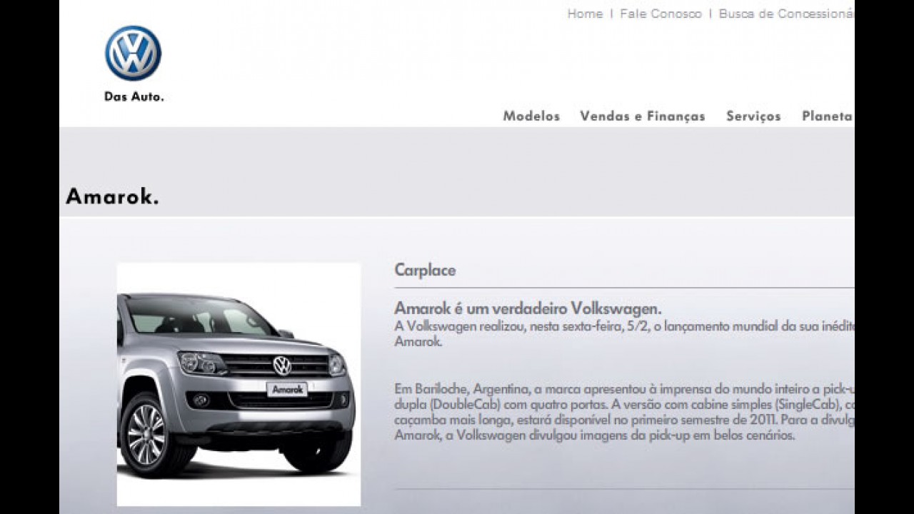 Reconhecimento e credibilidade: Volkswagen cita o CARPLACE entre os melhores do país