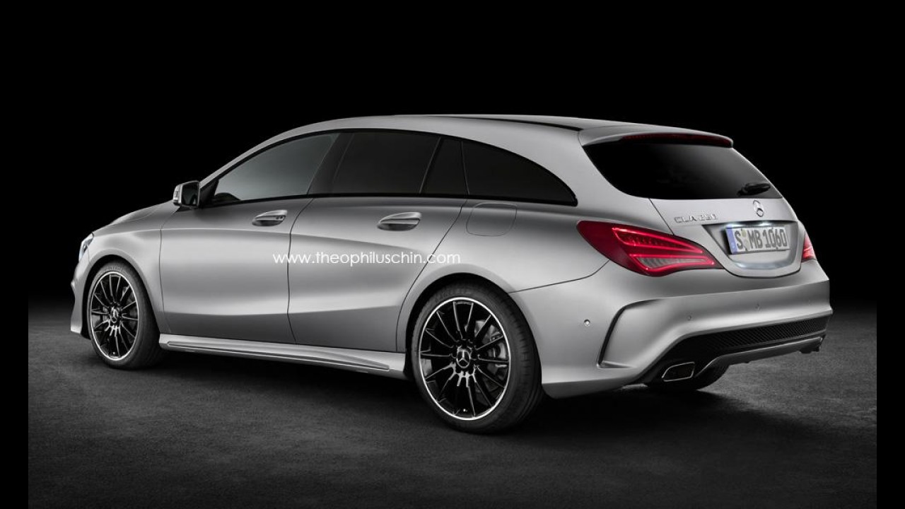 Confirmado: Mercedes-Benz CLA ganhará versão Shooting Brake em 2015