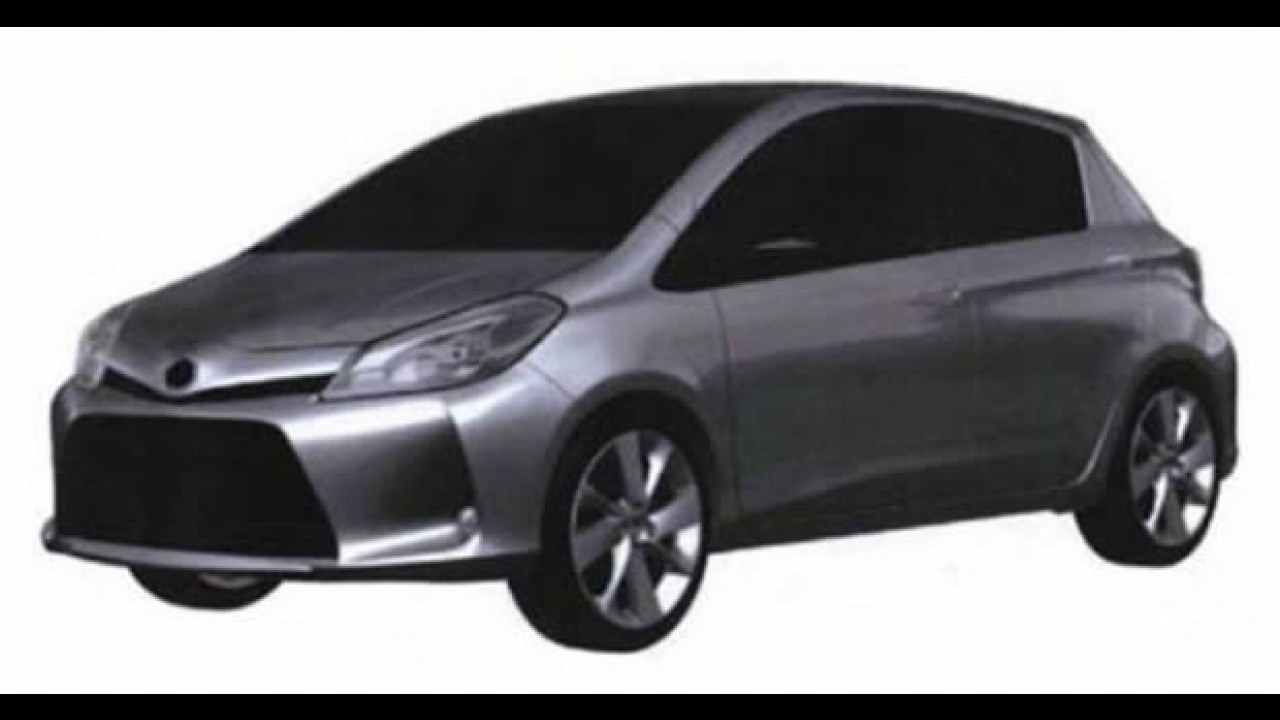 Toyota registra patentes do compacto Yaris no Brasil - Yaris Sport também deve vir