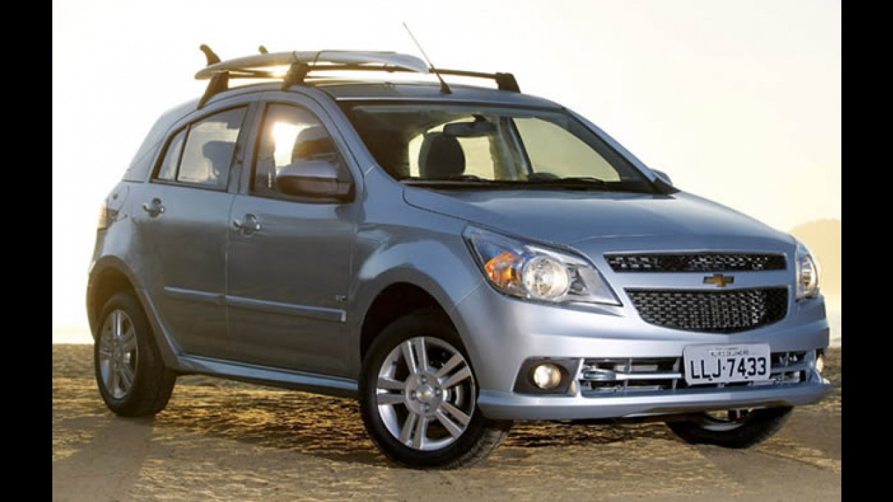 Só para o Rio de Janeiro: Chevrolet Agile Rico