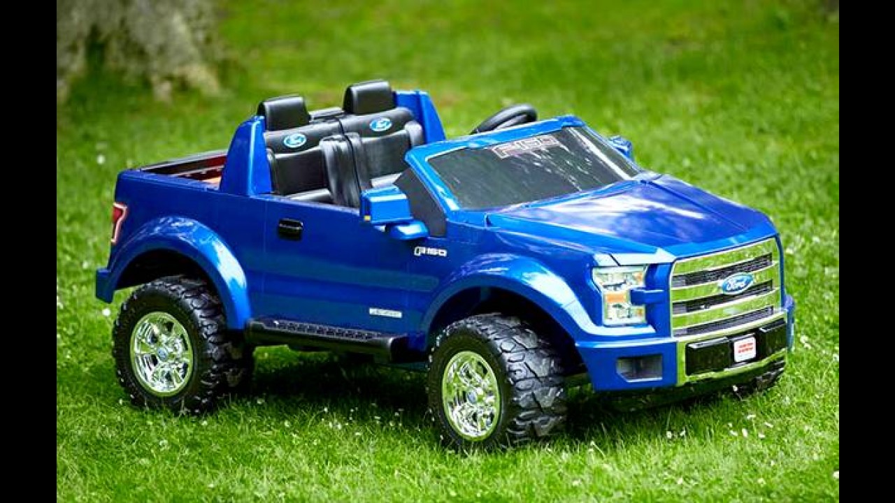 Nova Ford F-150 para crianças tem sistema de som com MP3 e até LEDs