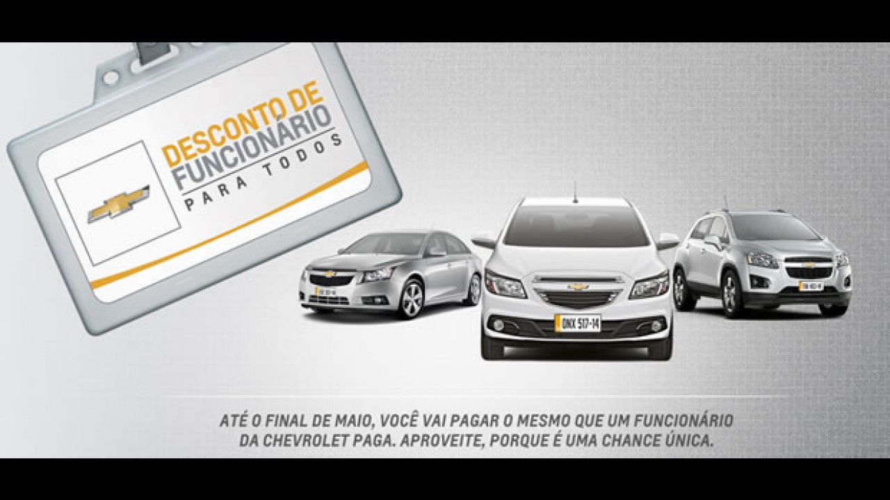 GM dá desconto de funcionário para todos - Cruze tem redução de quase R$ 10 mil