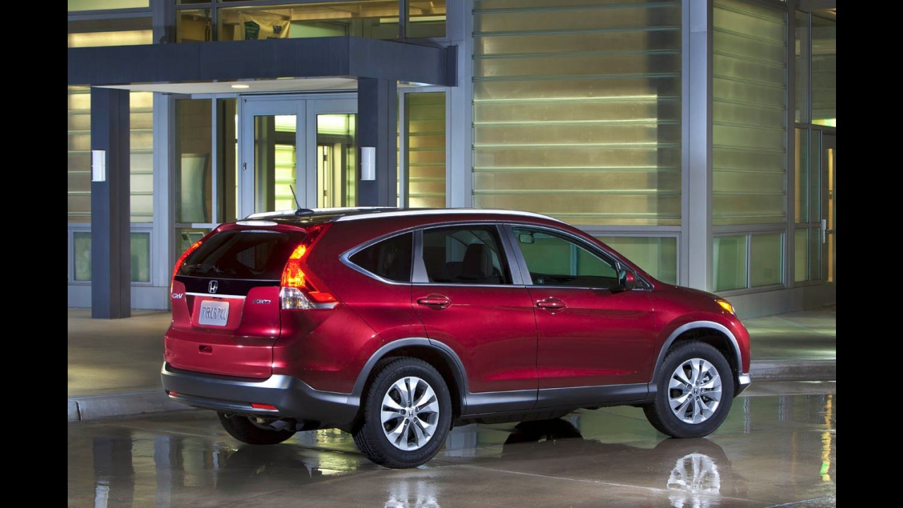Honda revela oficialmente todos os detalhes do novo CR-V 2012 no Salão de Los Angeles