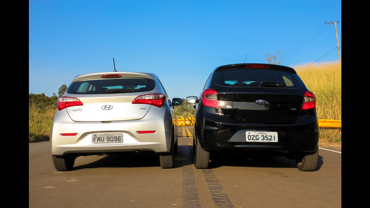 Teste CARPLACE: novo Ford Ka desafia posto de referência do Hyundai HB20