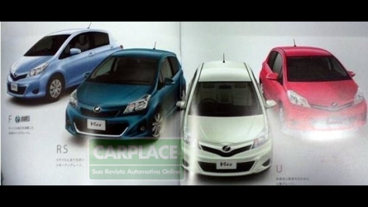 Vazam imagens do Novo Yaris 2011 - Será assim o Toyota Corolla 2012?