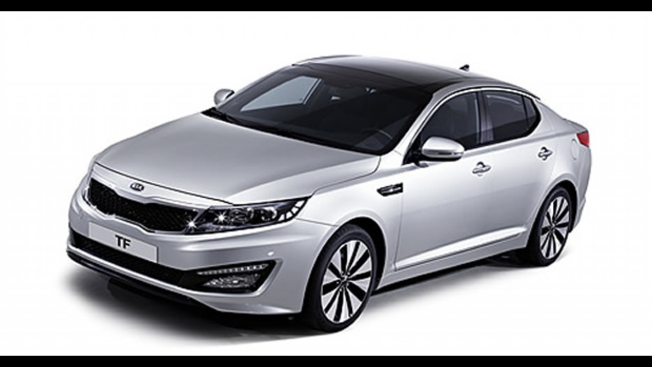 Surgem imagens do painel do Novo Kia Magentis