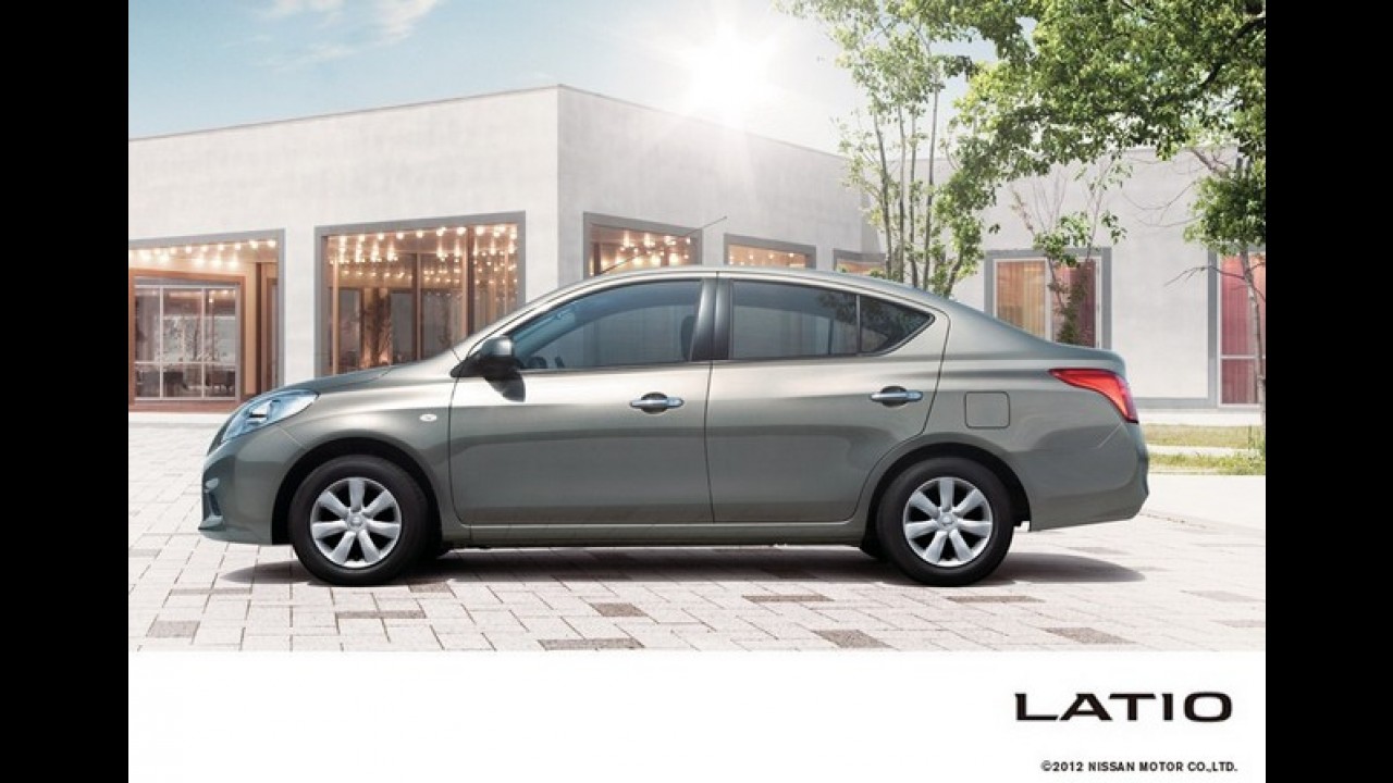 Nissan Versa é lançado como Latio no Japão