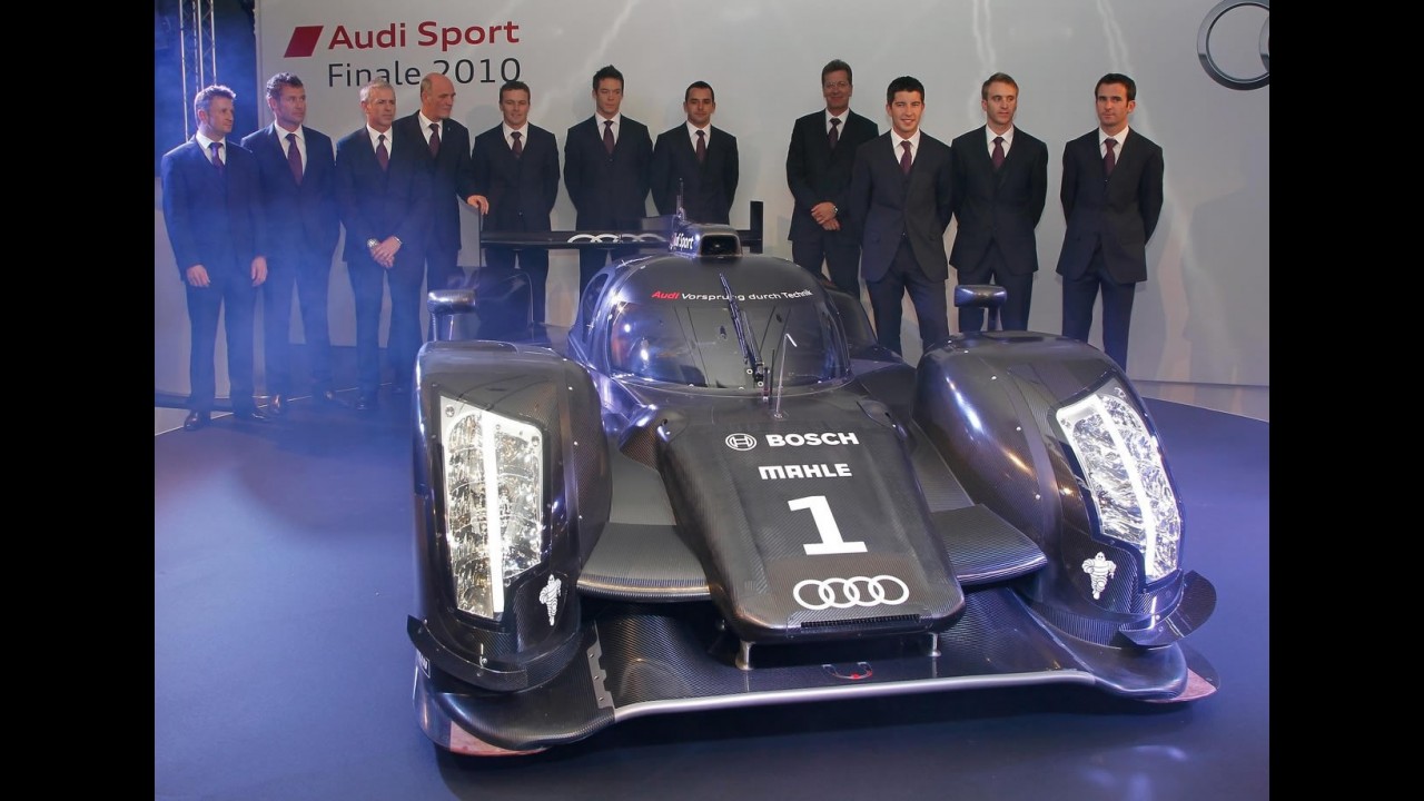 Audi lança o R18 2011, sucessor do campeão das 24 horas de Le Mans 2010