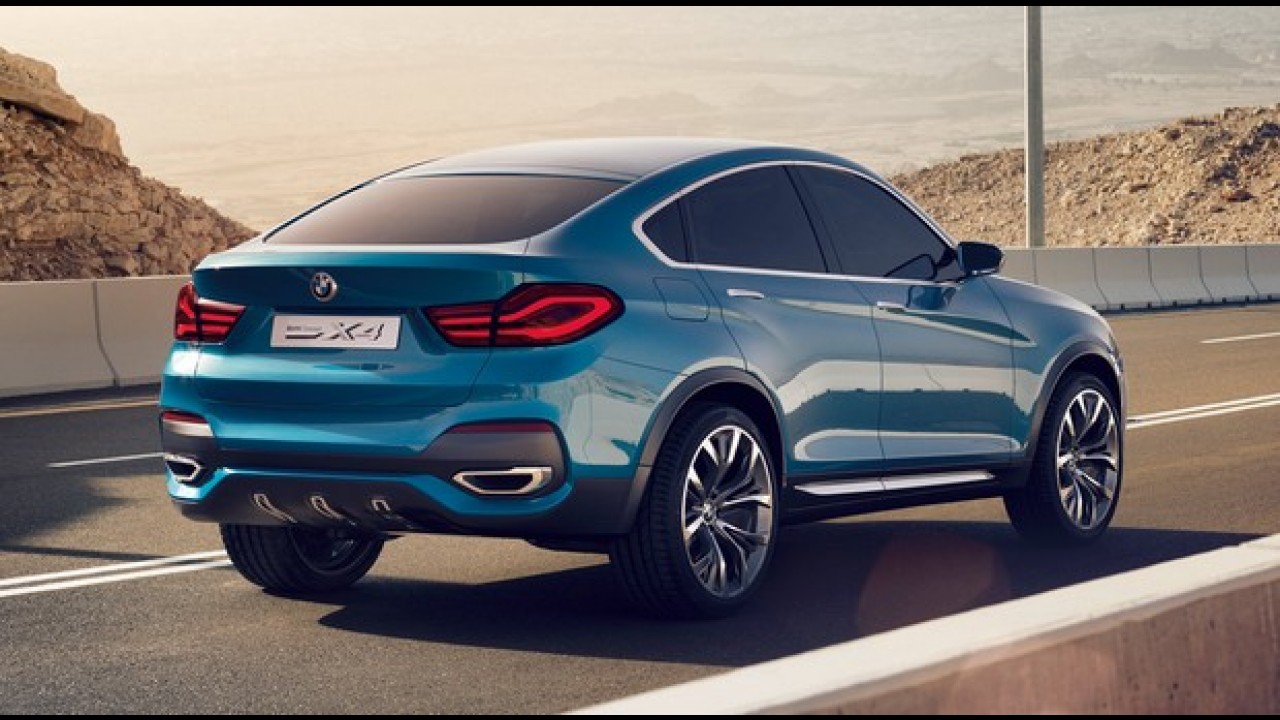 BMW X4 de produção será apresentado em abril, no Salão de Nova York