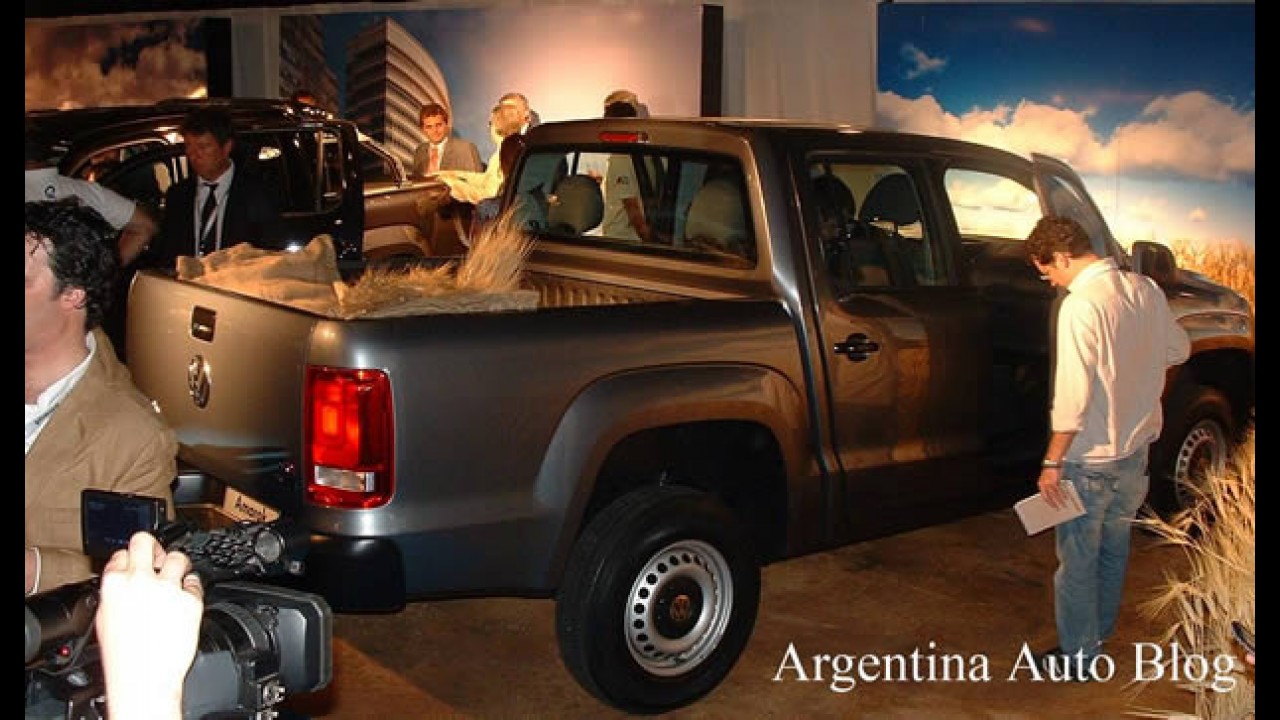 Volkswagen lança oficialmente a Nova Pick-up Amarok na Argentina - Veja fotos