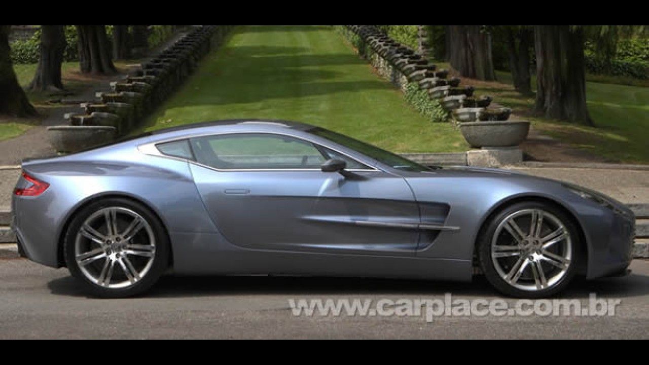 Aston Martin One-77 2010 é apresentado na Itália - Série limitada custa mais de R$ 3 milhões