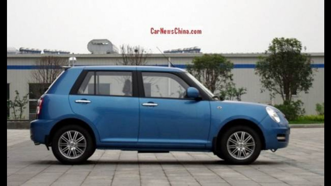 Lifan 330 muda inspiração e segue o monovolume Fiat 500 L