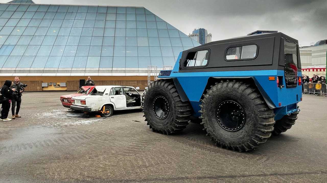 Снегоболтоход «Лесник-Турист МД» в деле