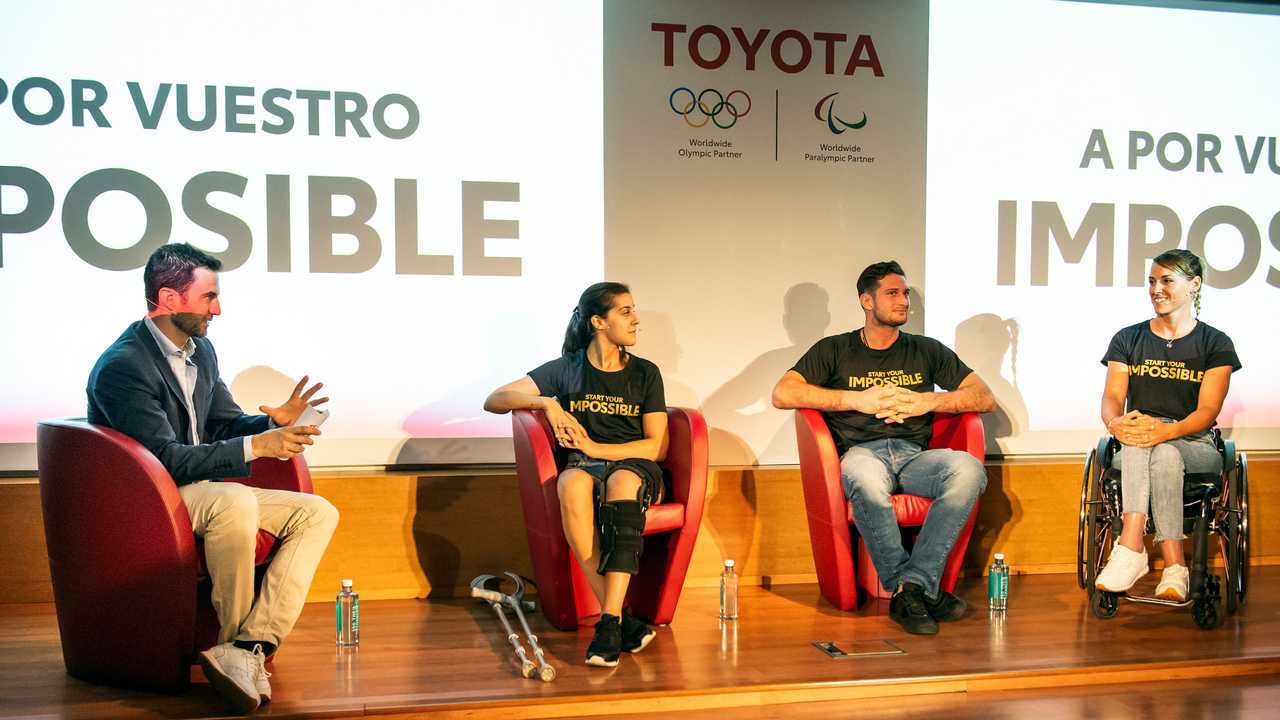 Toyota y equipo Olímpico Tokyo 2020