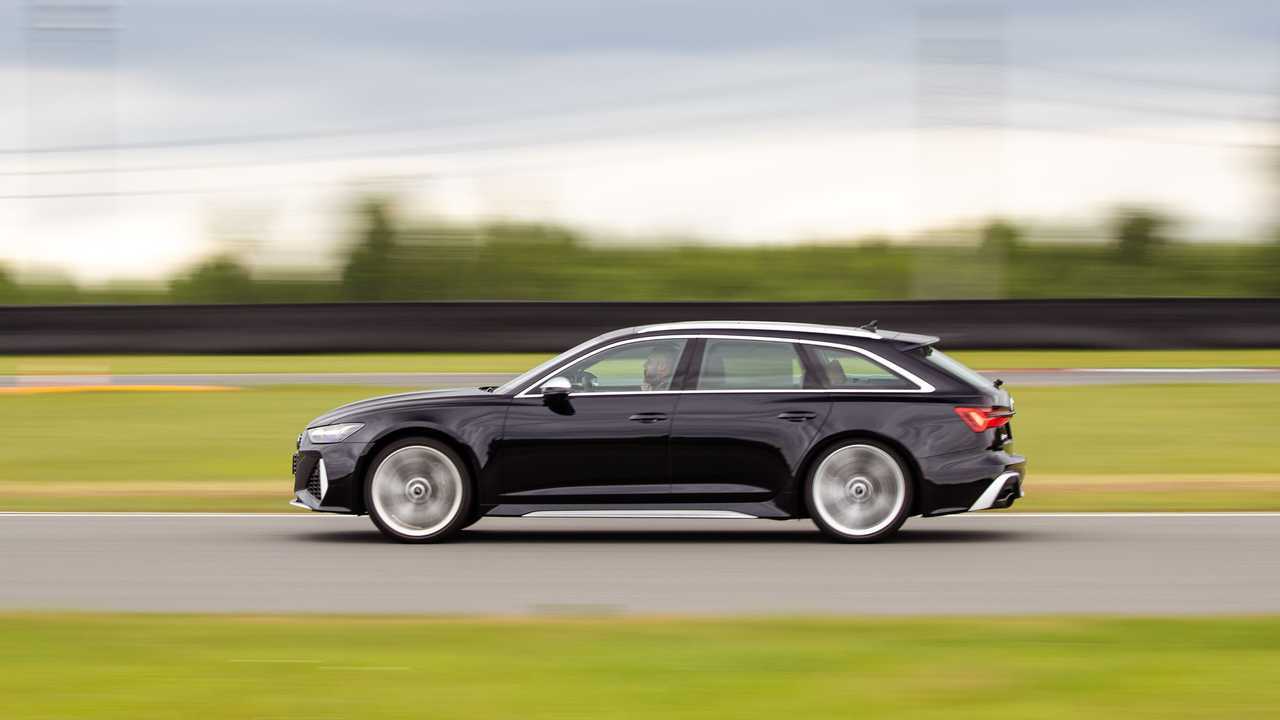 Audi RS 6 Avant на треке Moscow Raceway