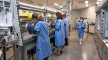 GM Battery Researchers And Engineers At Work