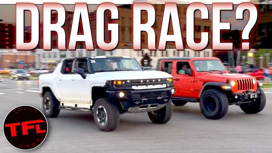 Hummer EV First Drive 1,000 HP Of Unbridled Power And CrabWalking Fun