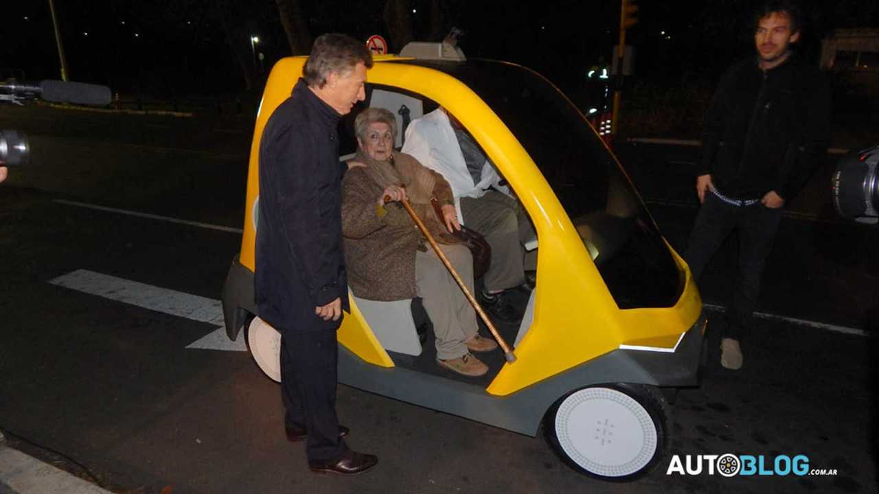 Se presentó el primer vehículo autónomo de la Argentina