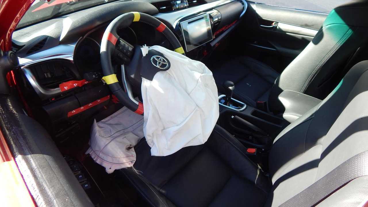 Desde Alemania: así quedó la nueva Toyota Hilux probada por LatinNCAP