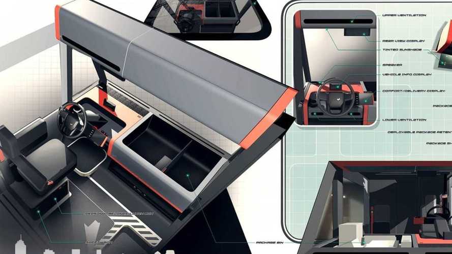 Brightdrop EV600 Concept Sketches Highlight Neat Design Details