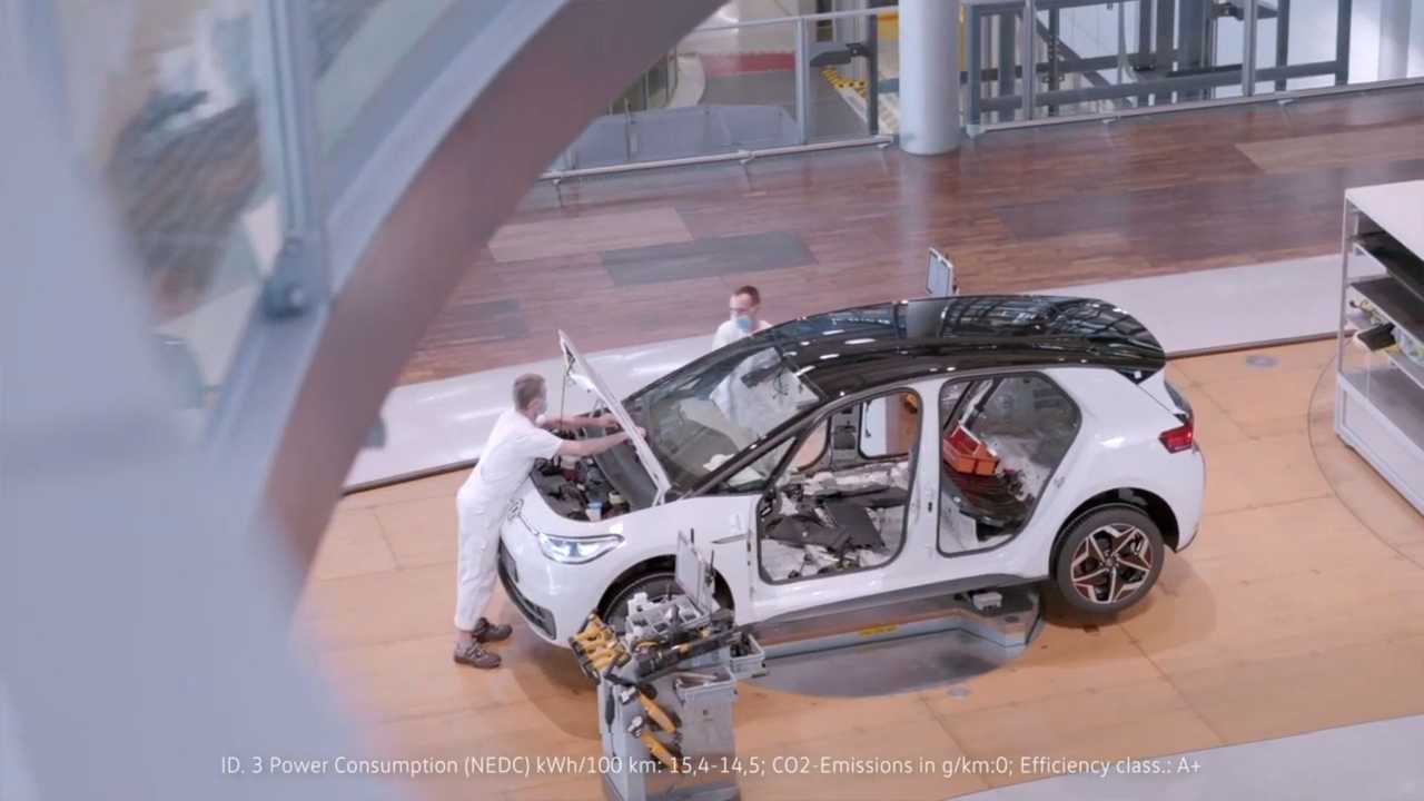 Volkswagen Starts The ID.3 Production At Its Dresden Plant