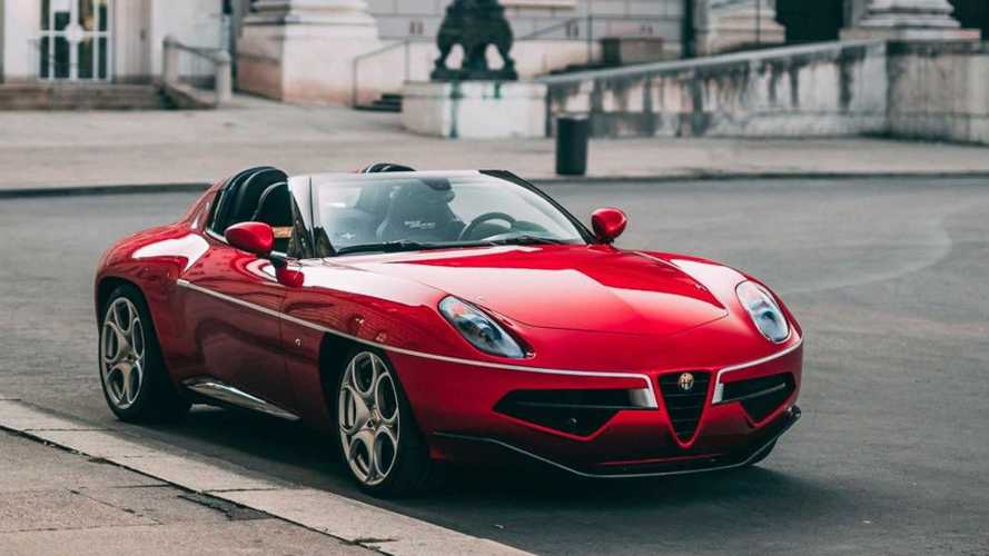 Este exclusivo Alfa Romeo Disco Volante Spyder puede ser tuyo