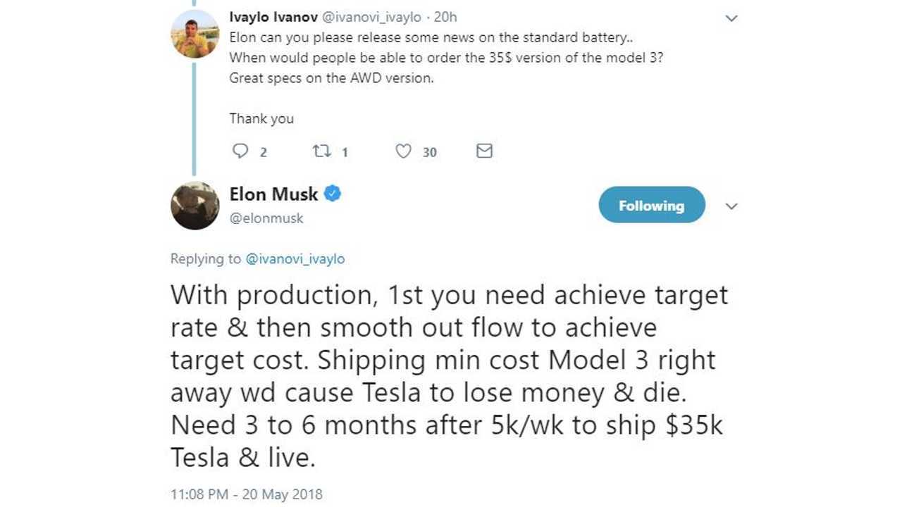 musk model 3