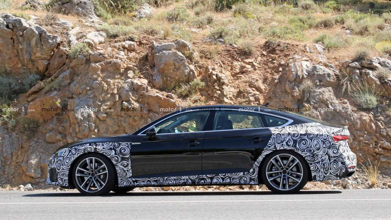 Photo d'espionnage de la Audi A5 Sportback