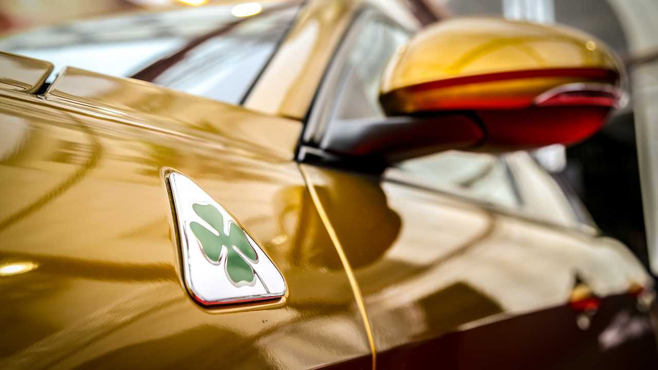 Alfa Romeo Giulia Quadrifoglio Ocra