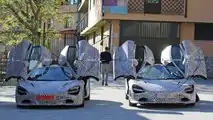 Une McLaren 720S destinés aux tests hybrides