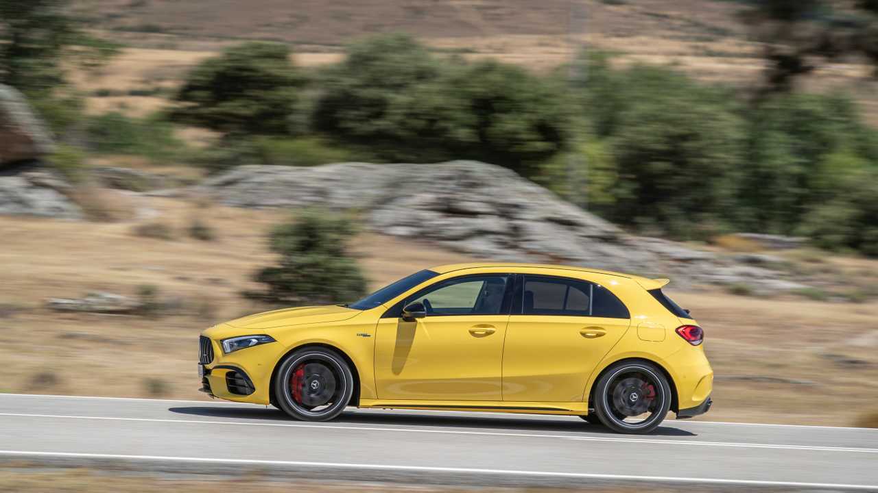 Mercedes-AMG A 45 S (2019), la prova
